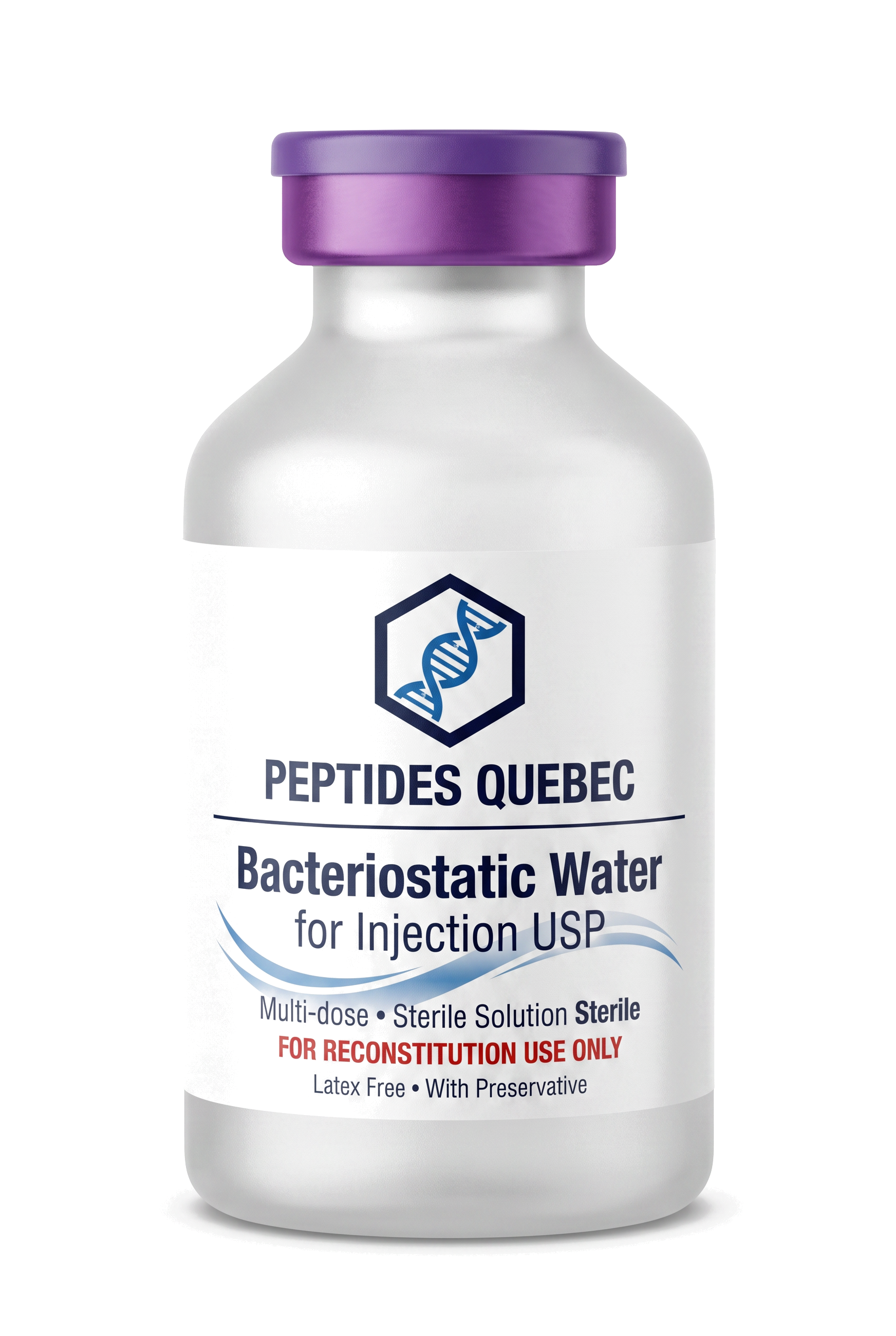 Eau Bactériostatique (BAC Water) — Reconstitution